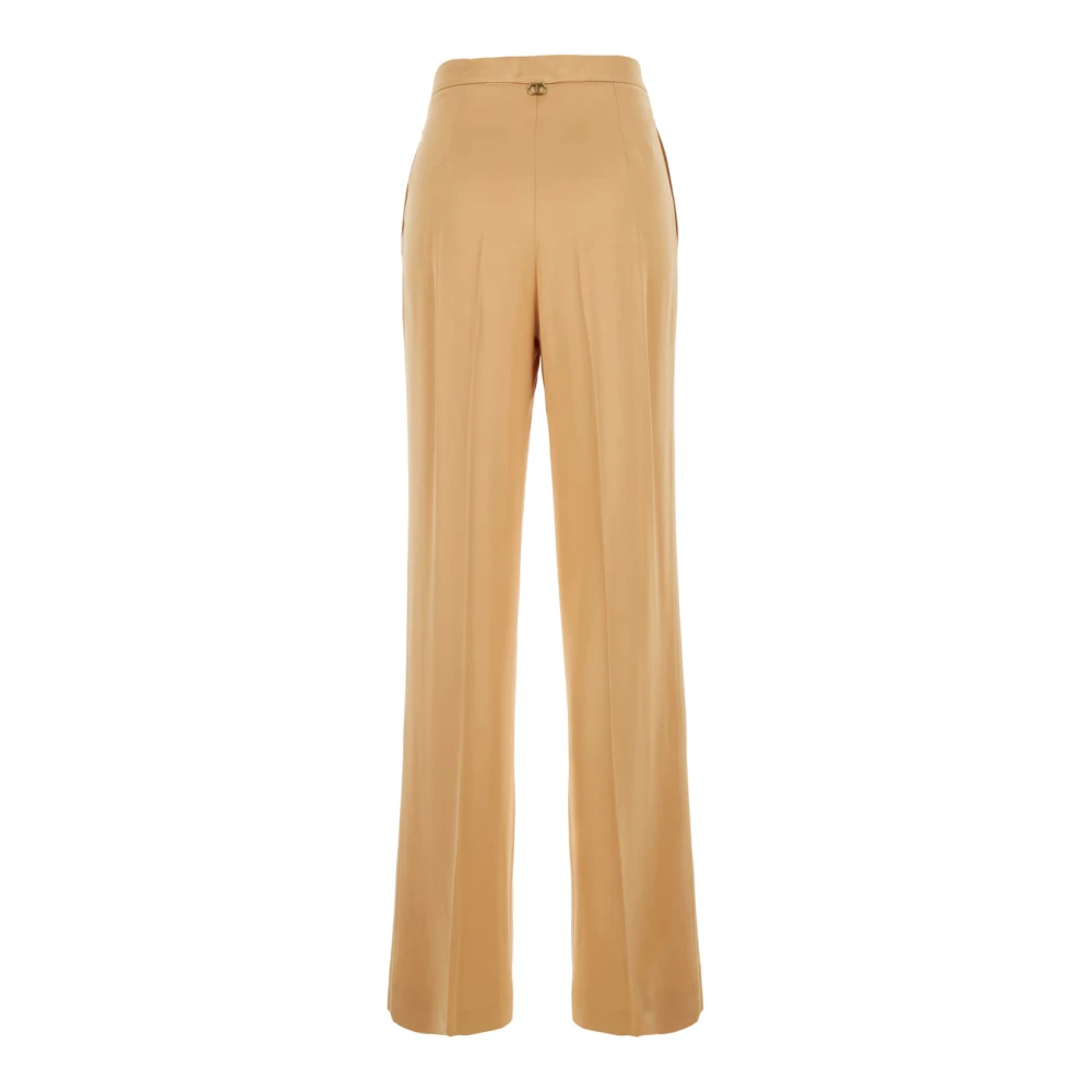 Twinset Beige Broek Pantalone Beige Dames