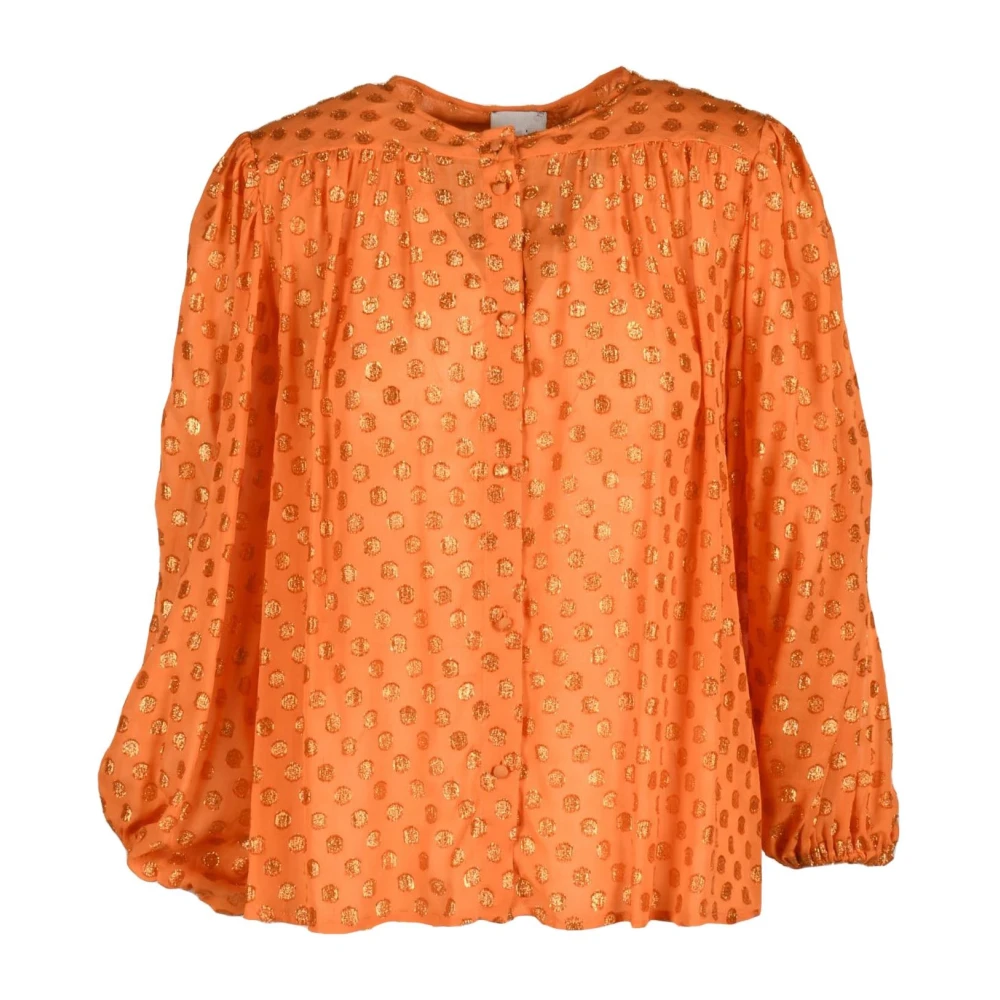 L'Autre Chose Blouse Orange Dames