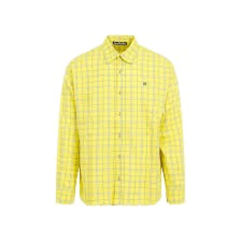 Acne Studios Geel Groen Shirt Yellow Heren