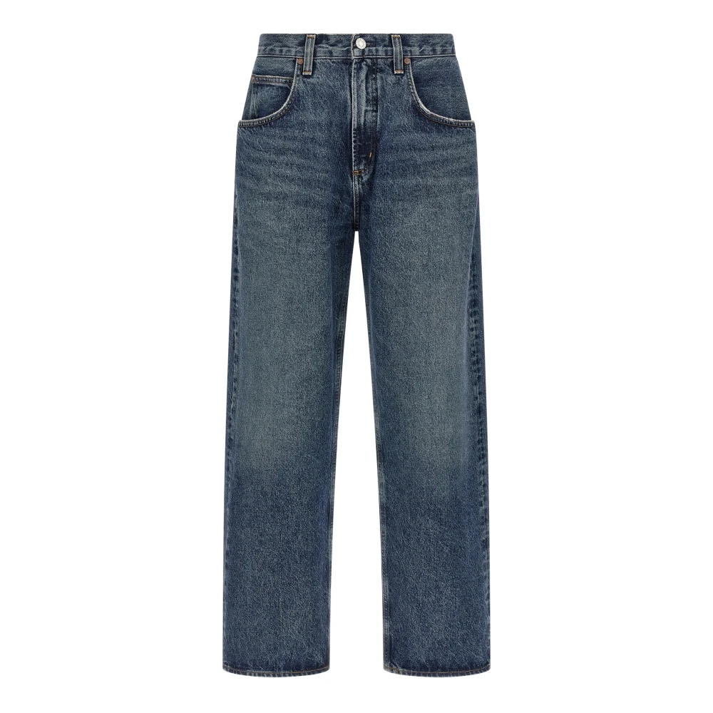 Agolde Blue Fusion Jeans - Male - Straight Fit Jeans - W32 - Jeans