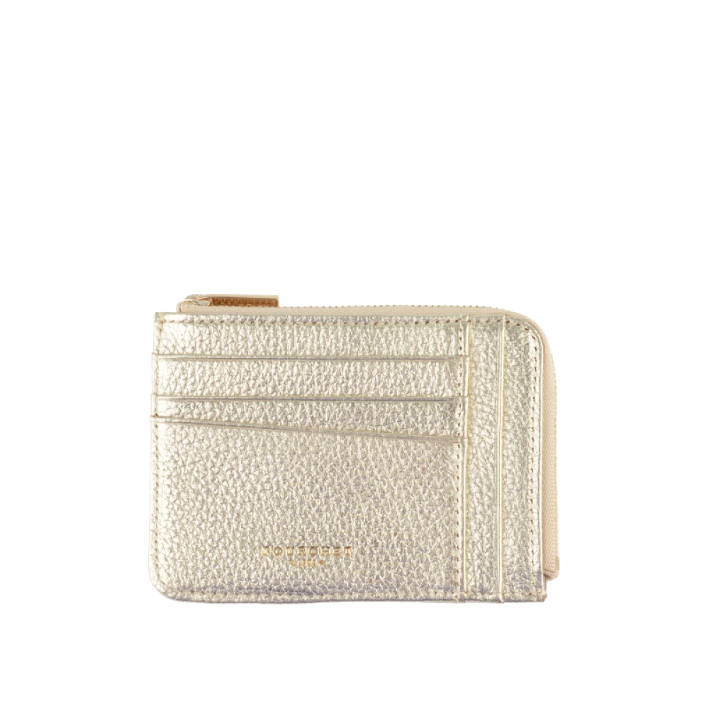 Pourchet Paris Vrouw Geel Accessoires Dames, One Size, Wallets & Cardholders