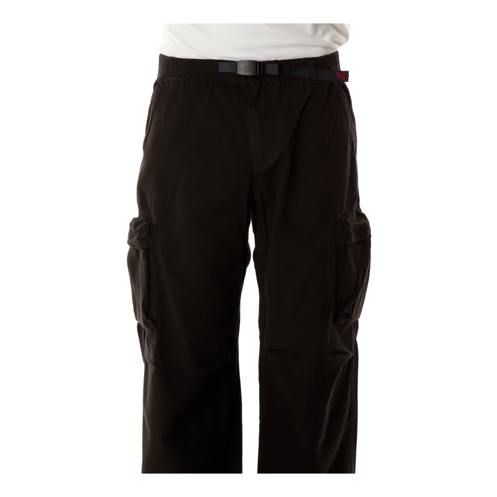 Gramicci Cargo Broek met Elastische Taille Black Heren