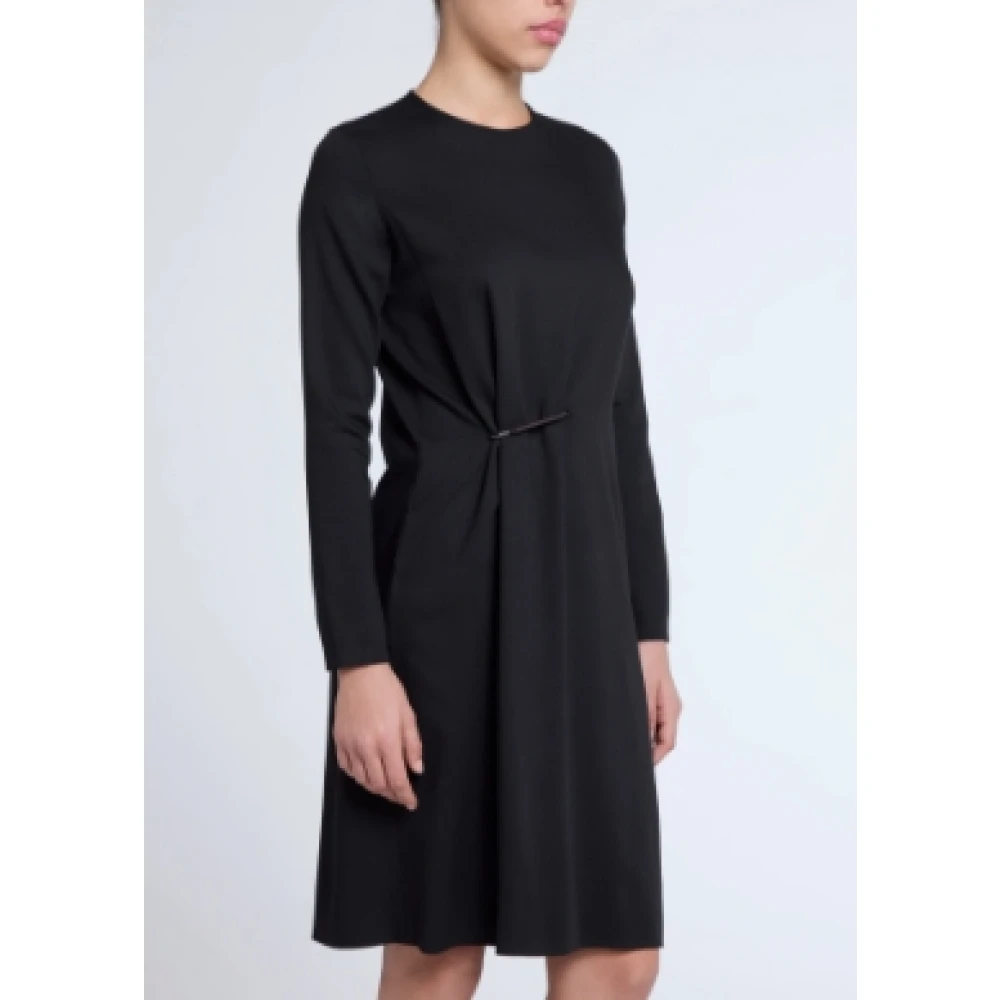 Antonelli Firenze Blauwe Monza Geweven Jurk Blue Dames