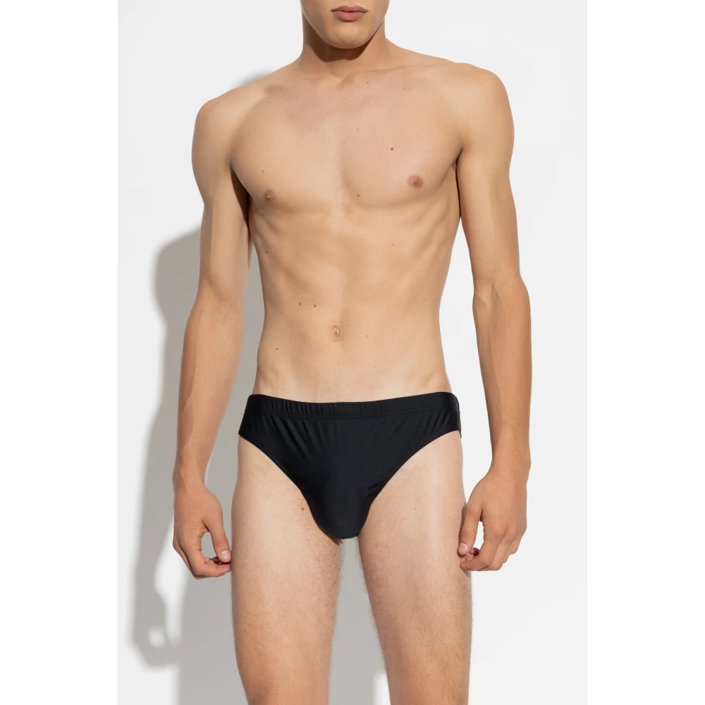 Moschino Zwembroek Black Heren