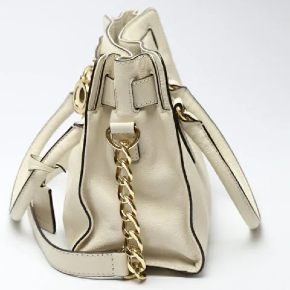 Michael Kors Pre-owned Fabric handbags Beige Dames