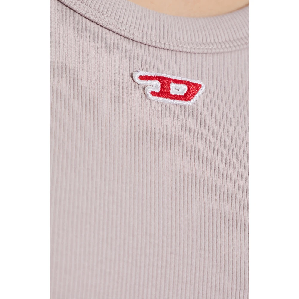 Diesel Top T-Anky-D Purple Dames