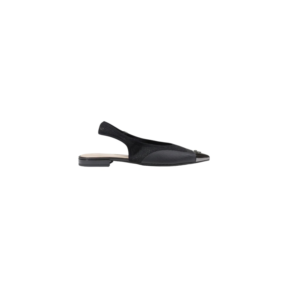 Pinko , Ballerina Shoes, Female, Black, 3 Uk, Leather Woman Sandals