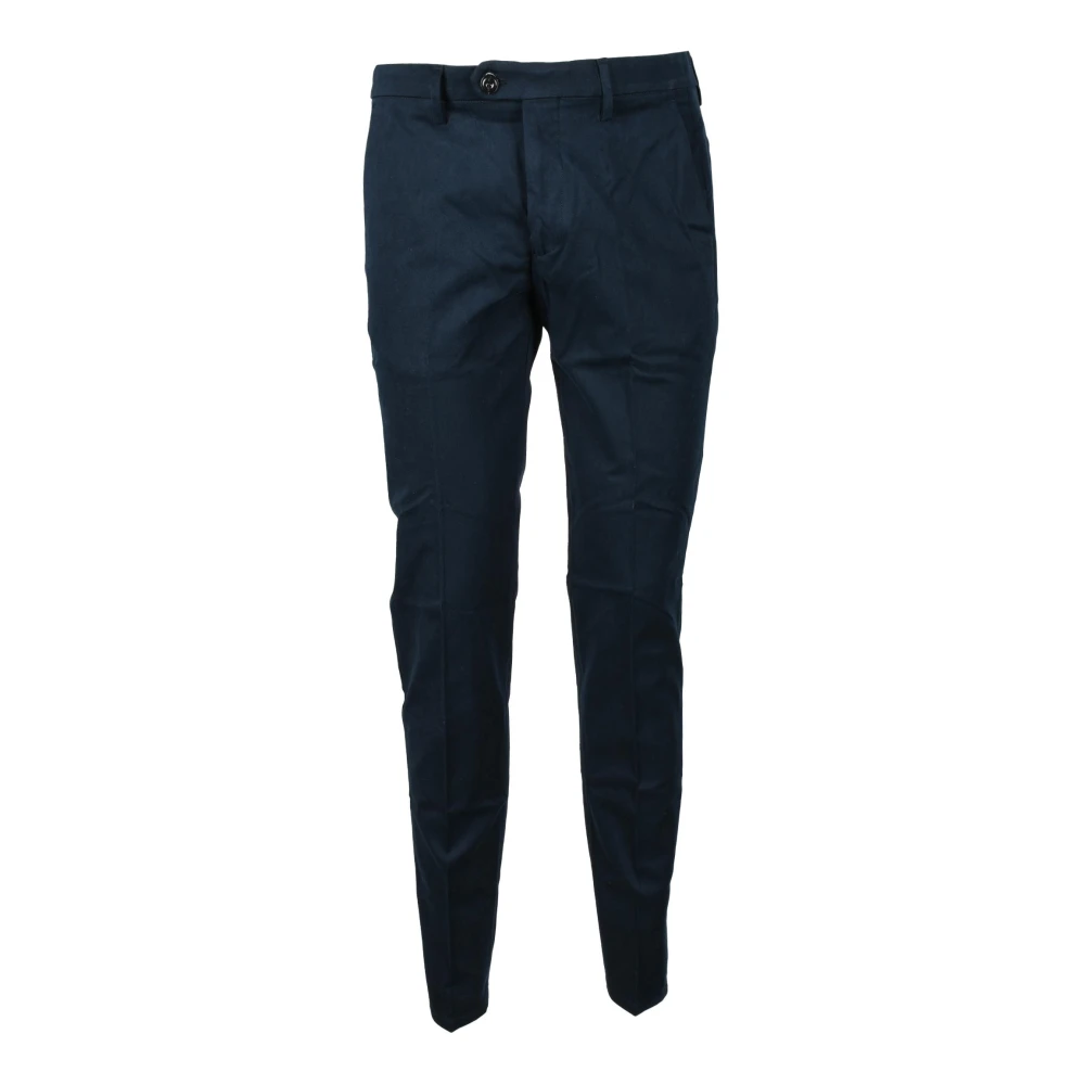 Michael Coal Modal Katoen Elastaan Broek Blue Heren