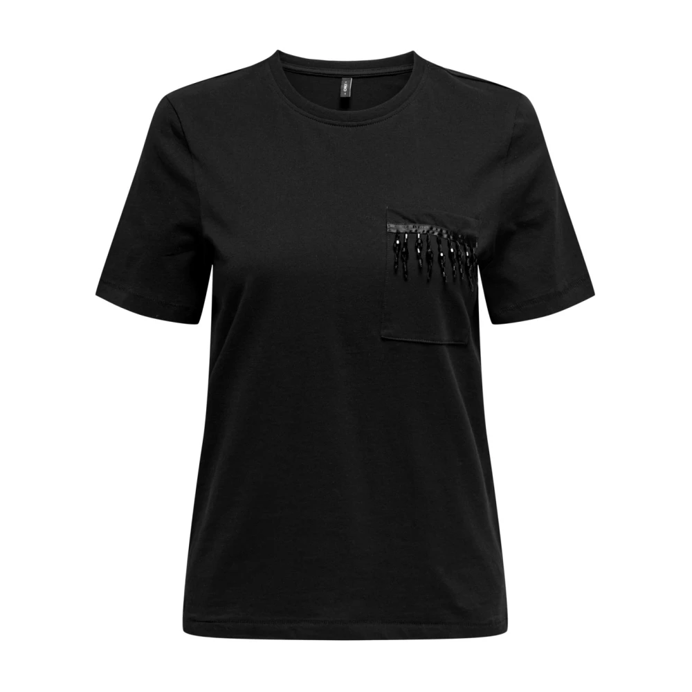 Only Stamleven Zak T-shirt Black Dames