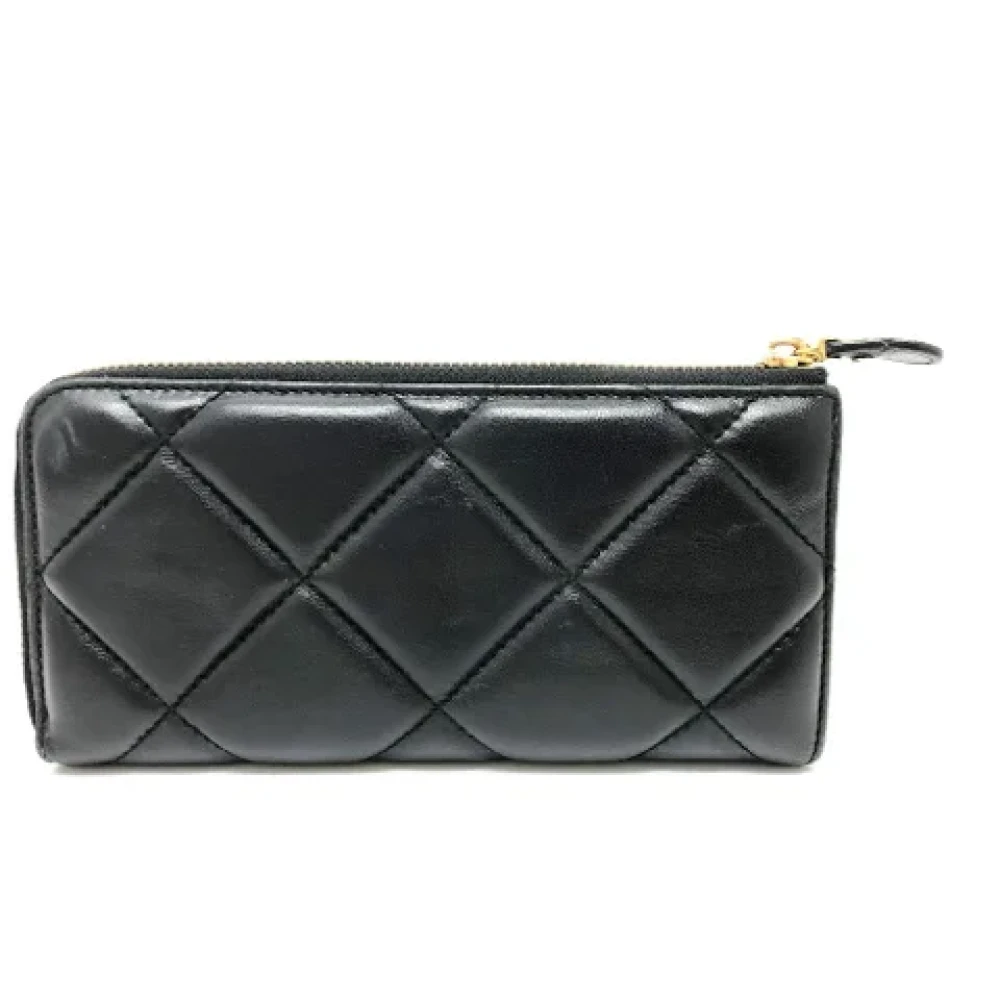 Salvatore Ferragamo Pre-owned Leather wallets Black Dames