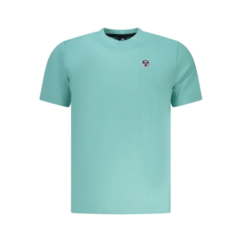North Sails Hombre Verde Camisetas, Talla: Xl