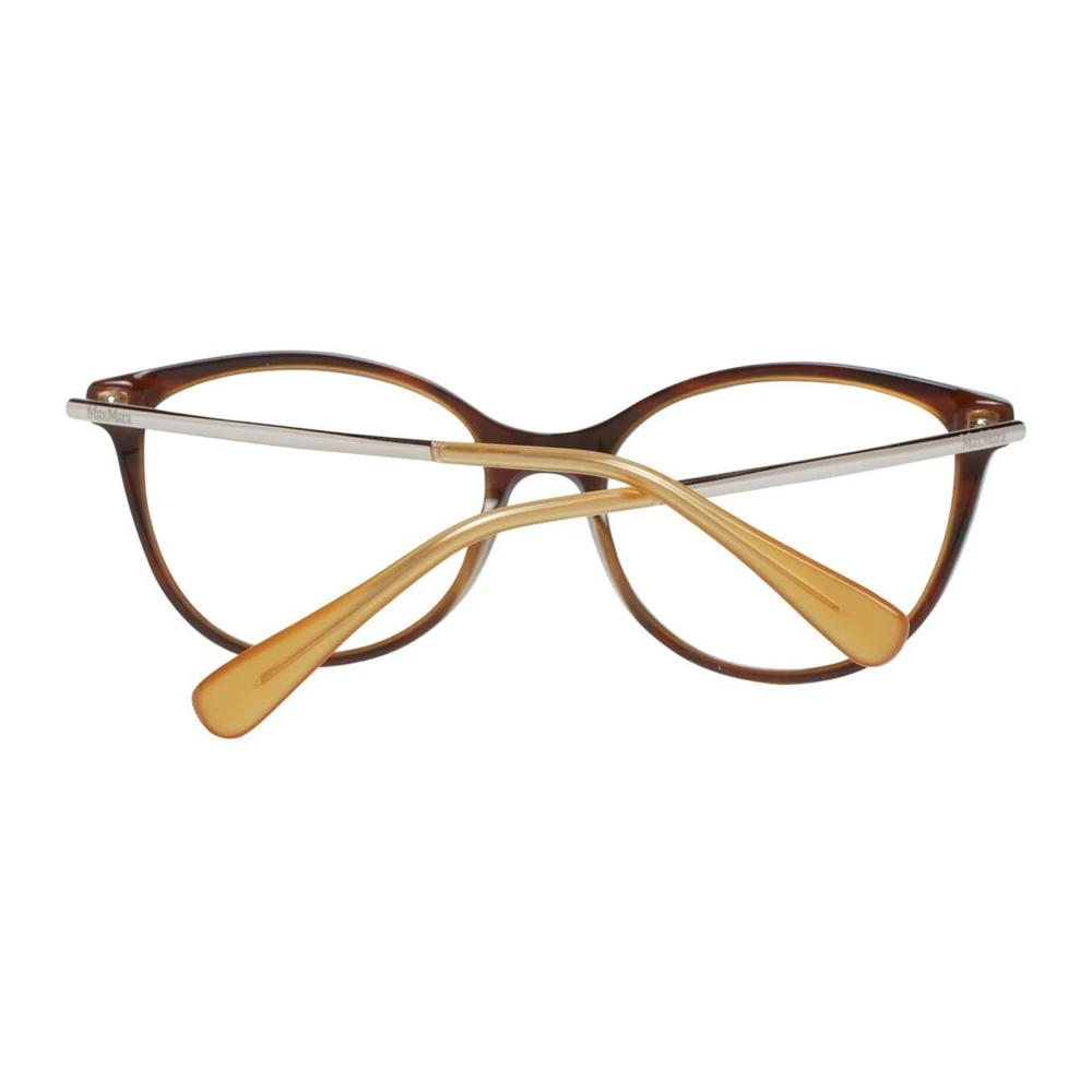 Max Mara Bruine Cat Eye Optische Monturen Brown Dames