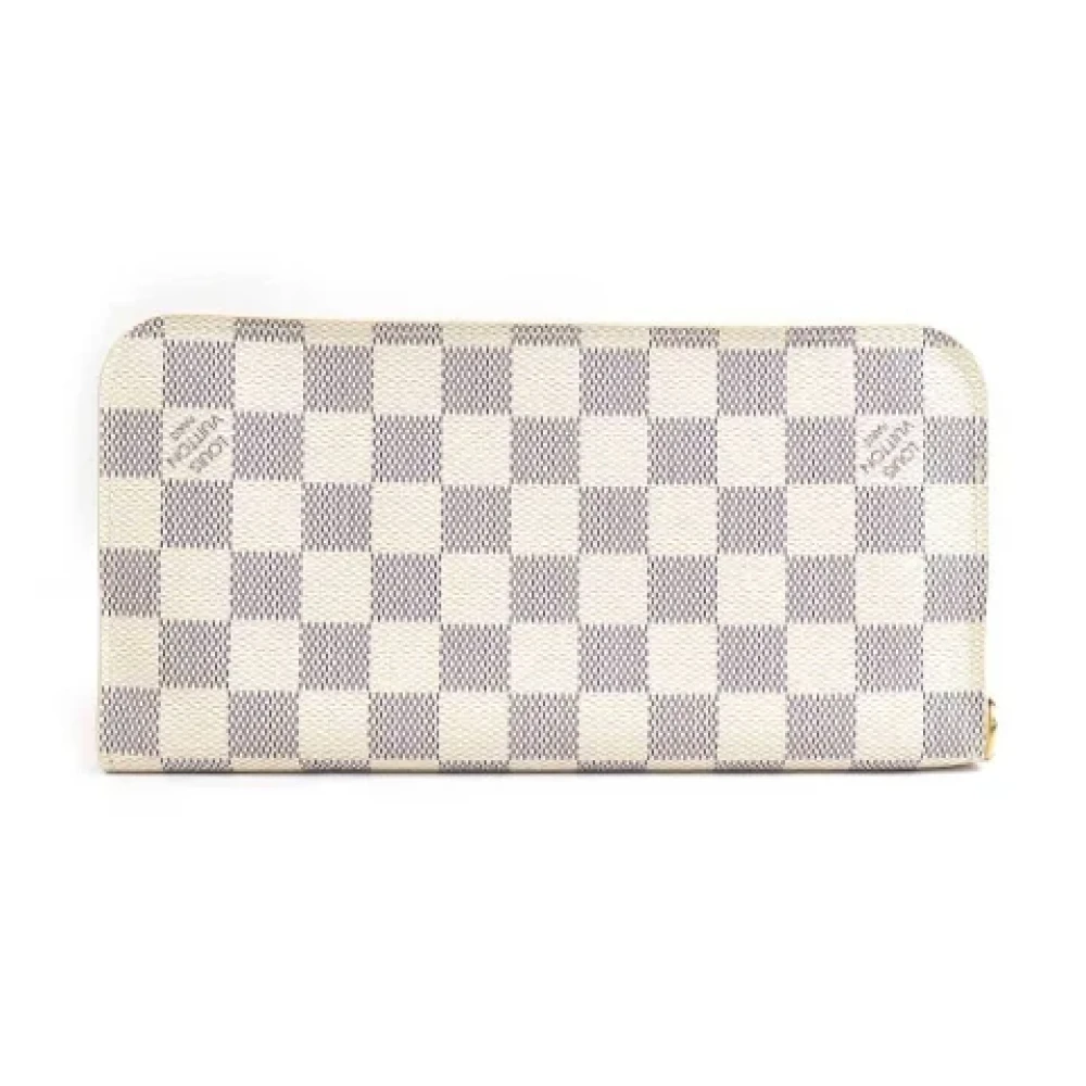 Louis Vuitton Vintage Pre-owned Canvas wallets White Dames