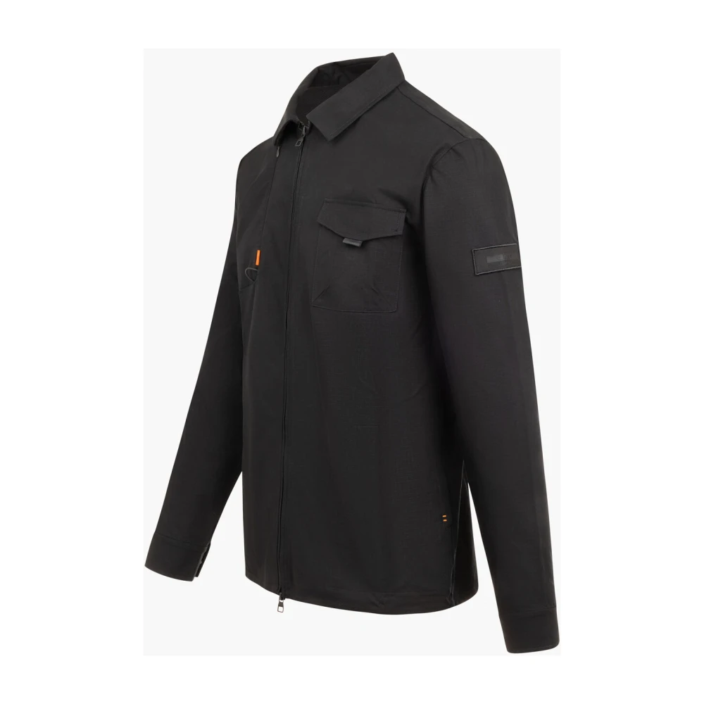 Cruyff Ripstop Overshirt Heren Zwart Black Heren