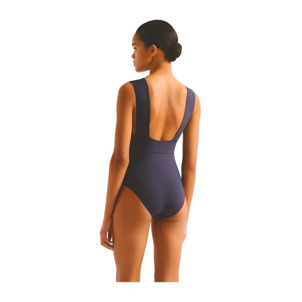 Eres Diepe V-hals Badpak Blue Dames
