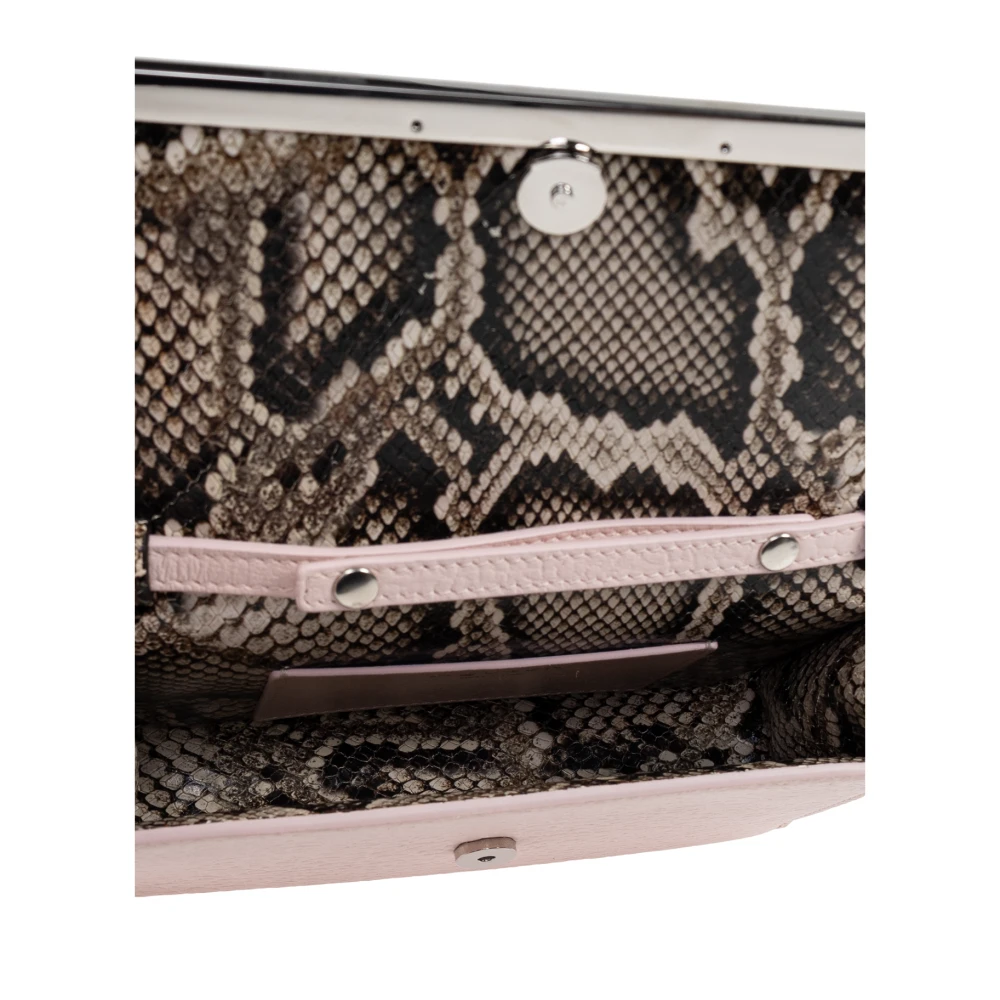 alexander mcqueen Clutch T-Bar Mini Pink Dames