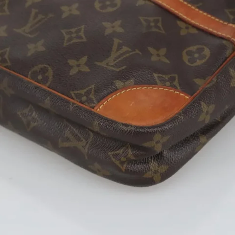 Louis Vuitton Vintage Pre-owned Canvas clutches Brown Dames