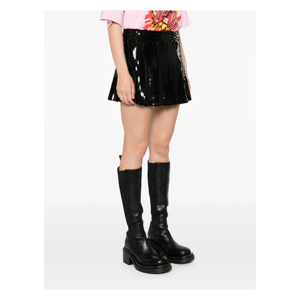 P.a.r.o.s.h. Zwarte Minirok Black Dames