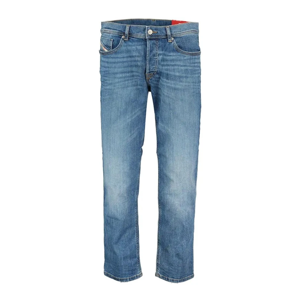 Diesel Faded Blue Slim-Fit Denim Jeans Blue, Herr