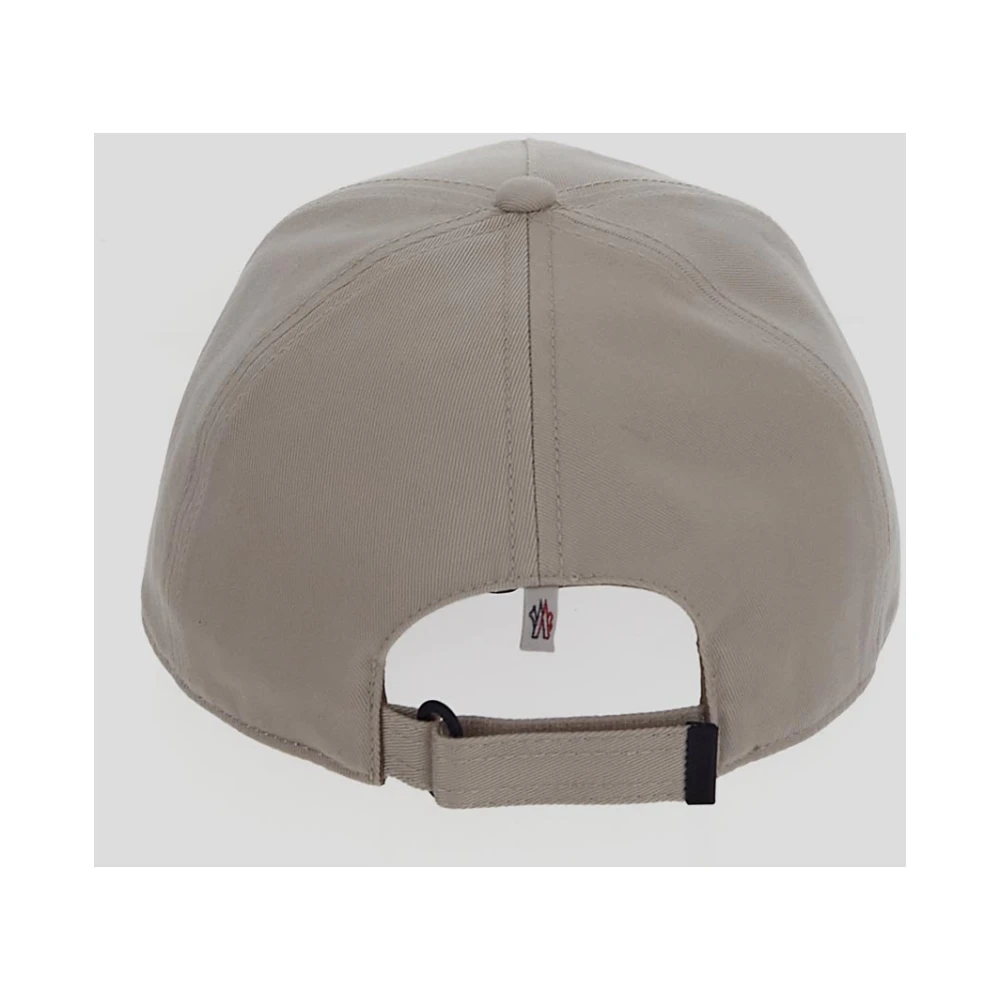 Moncler Katoenen Logo Cap Beige Unisex