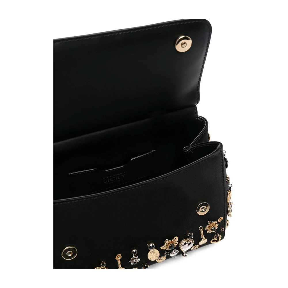 Dolce & Gabbana Stijlvolle schoudertas met uniek ontwerp Multicolor Dames