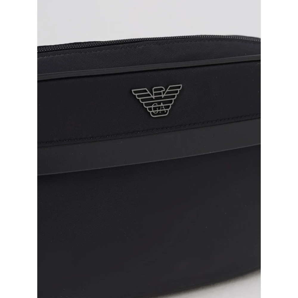 Emporio Armani Zwarte tassen voor een stijlvolle uitstraling Black Heren