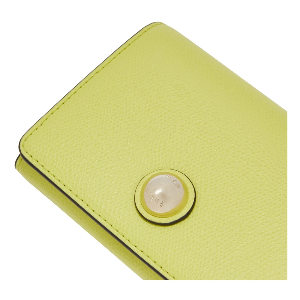 Furla Sfera Compact Portemonnee Green Dames