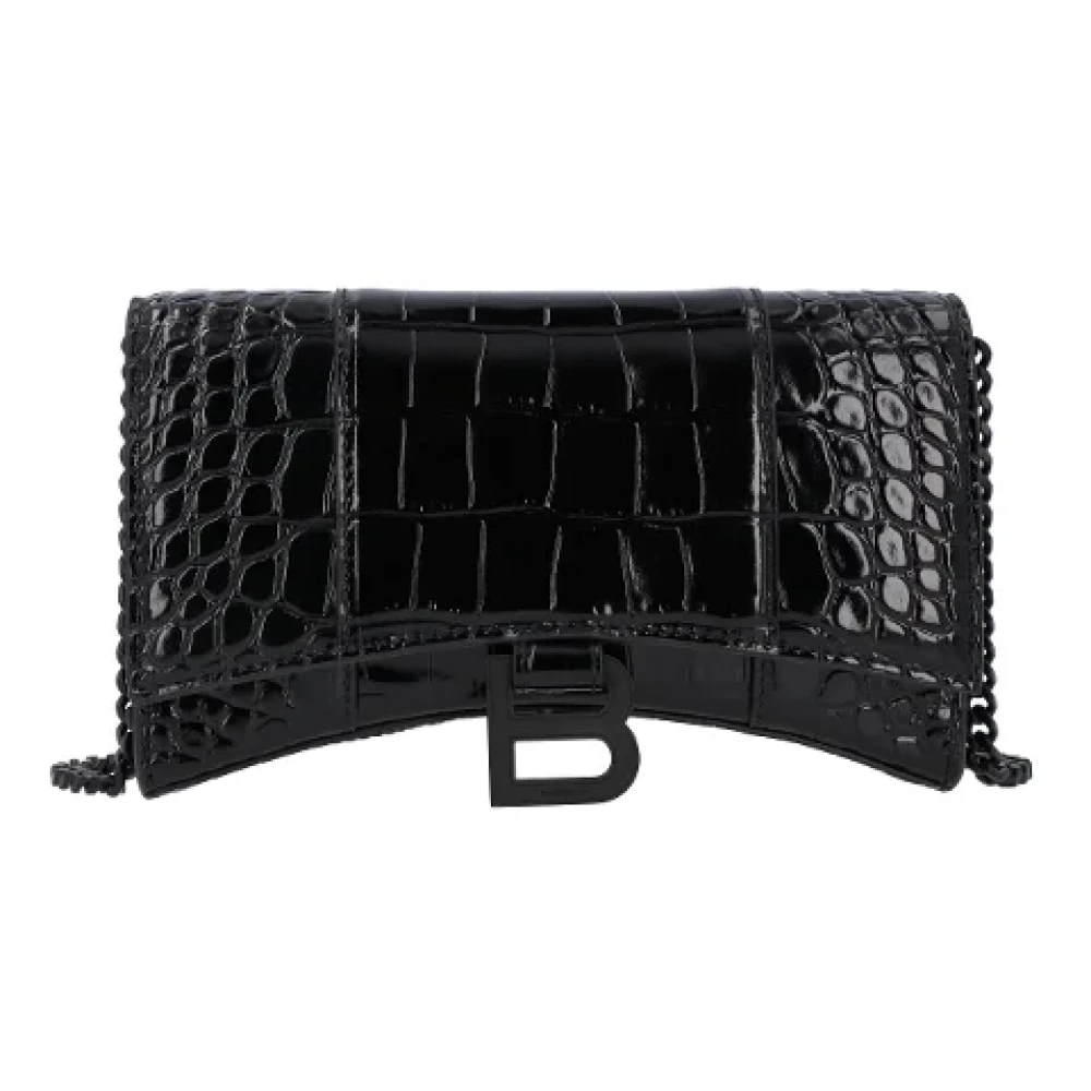 Balenciaga Leather handbags Black Dames