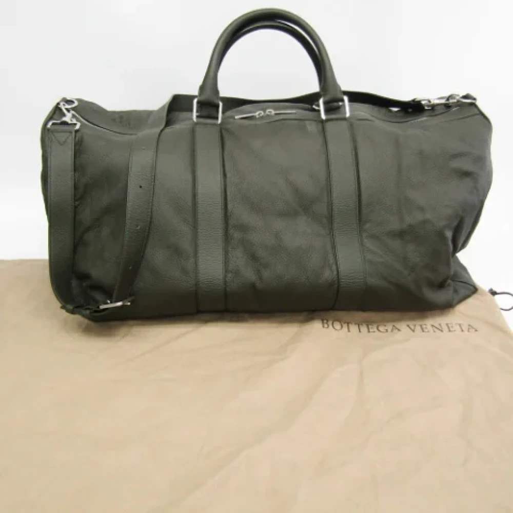 Bottega Veneta Vintage Pre-owned Leather handbags Green Dames