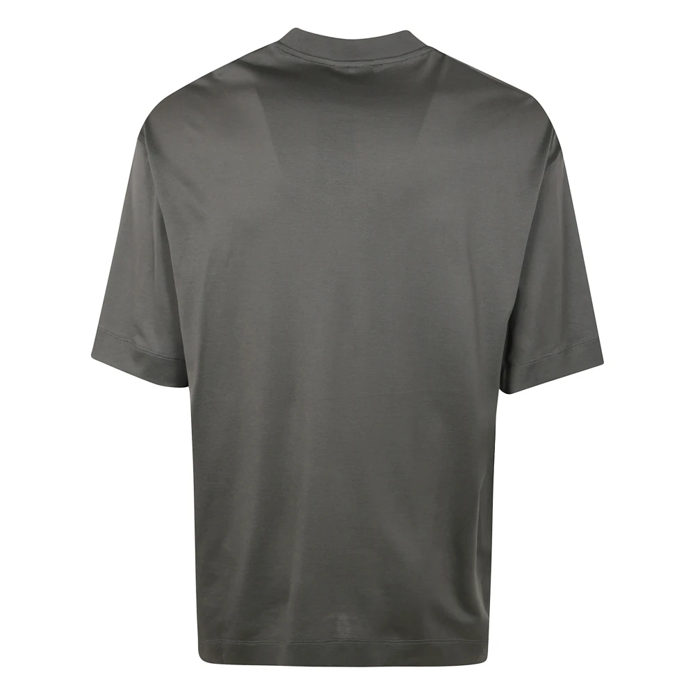 Emporio Armani Casual Katoenen T-shirt Gray Heren