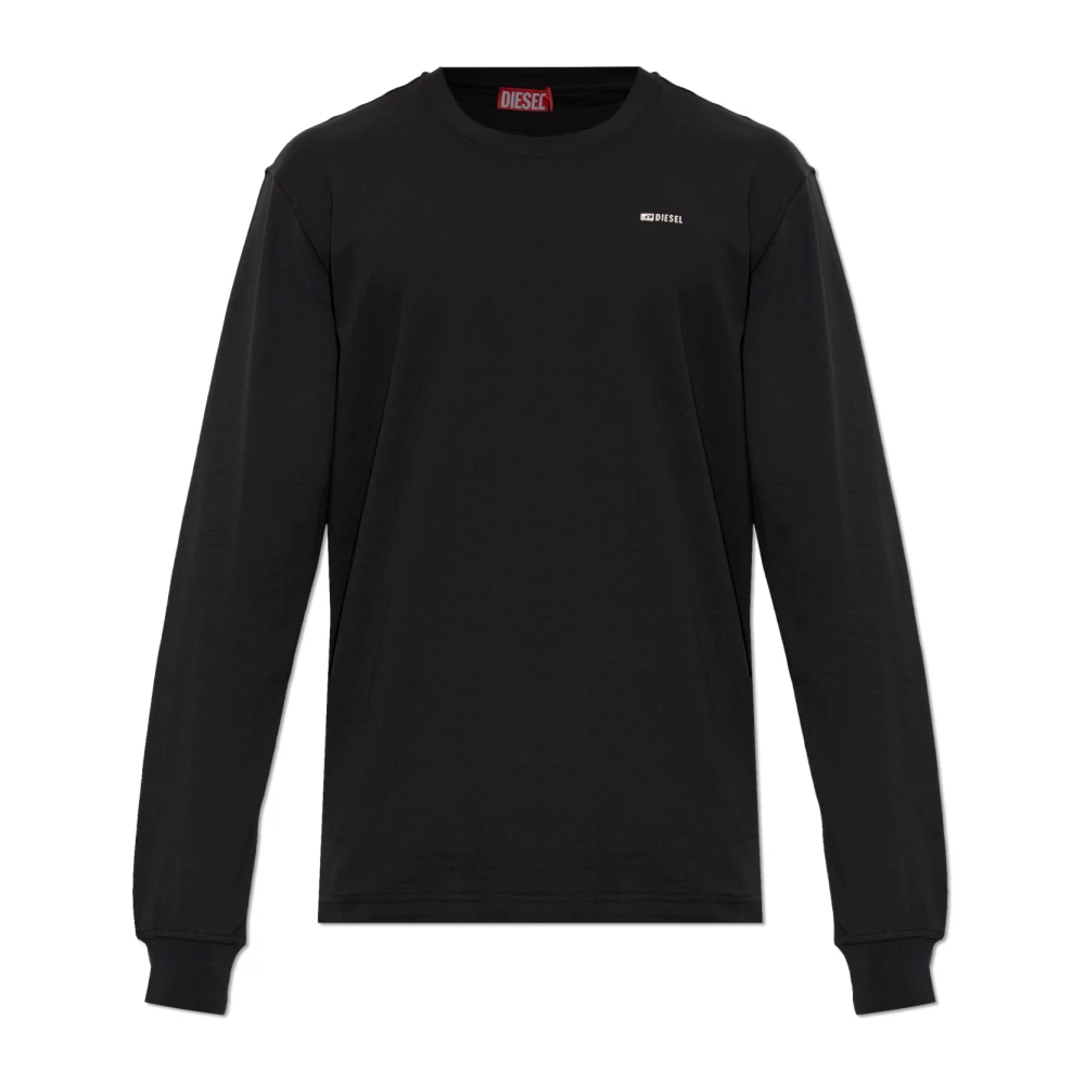 Diesel Uomo Nero - Long Sleeve Tops - Tops - 3XL