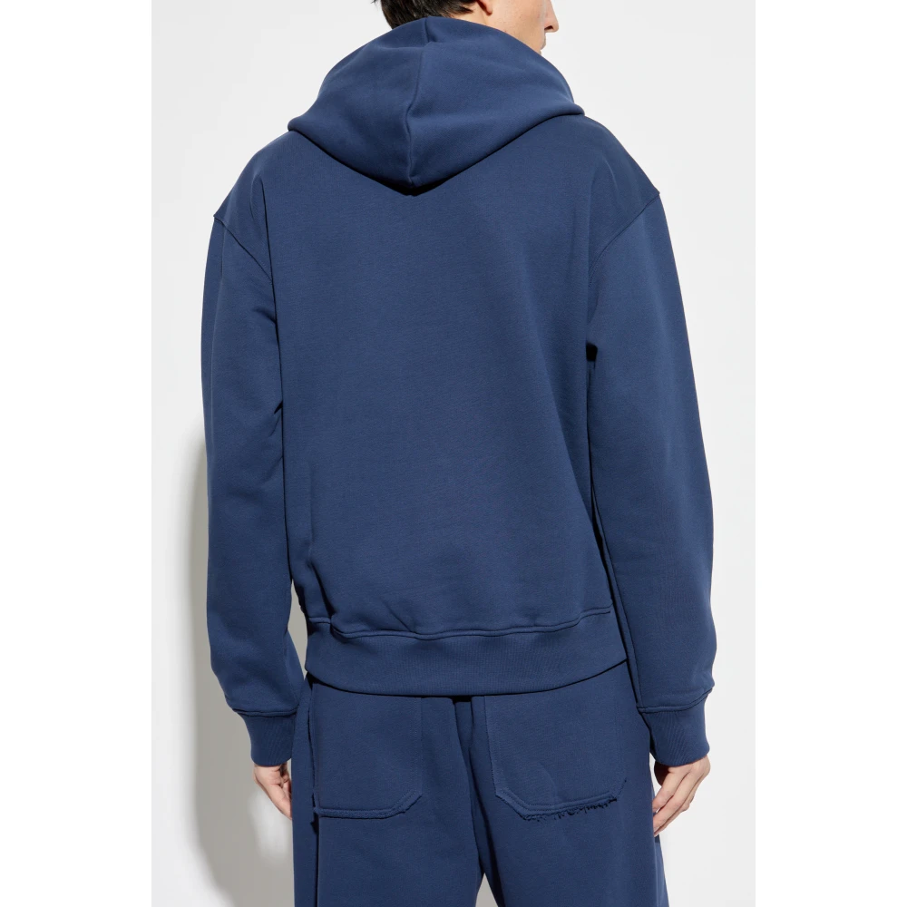 Helmut Lang Logo sweatshirt Blue Heren