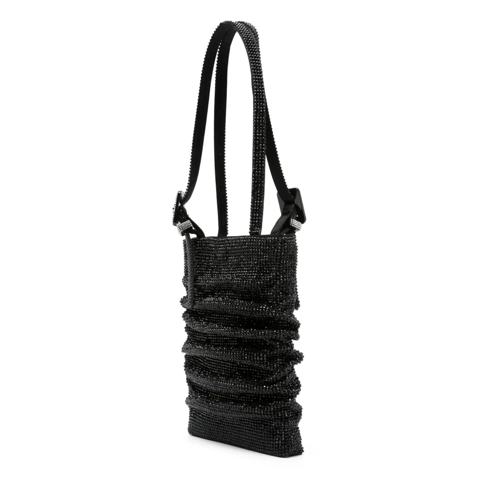 Benedetta Bruzziches Jet Black Petite Schoudertas Black Dames