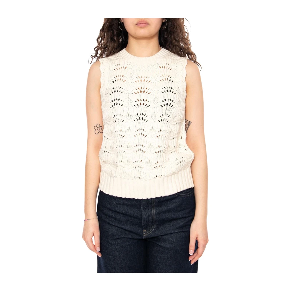 Levi's Donna Beige Top, Xs, New,