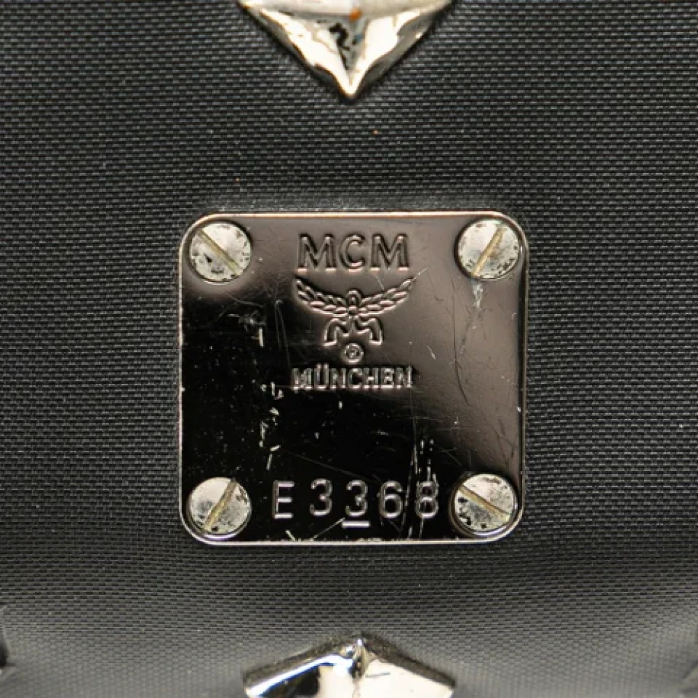 MCM Pre-owned Plastic clutches Black Dames