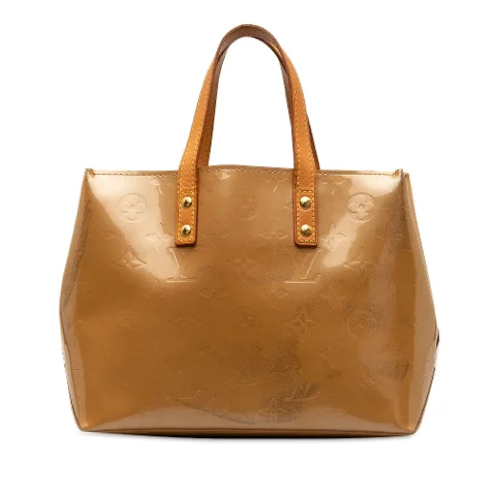 Louis Vuitton Vintage Pre-owned Leather shoulder-bags Beige Dames