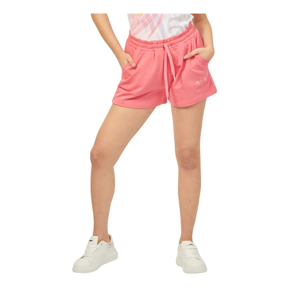 Armani Exchange Shorts Pink Dames