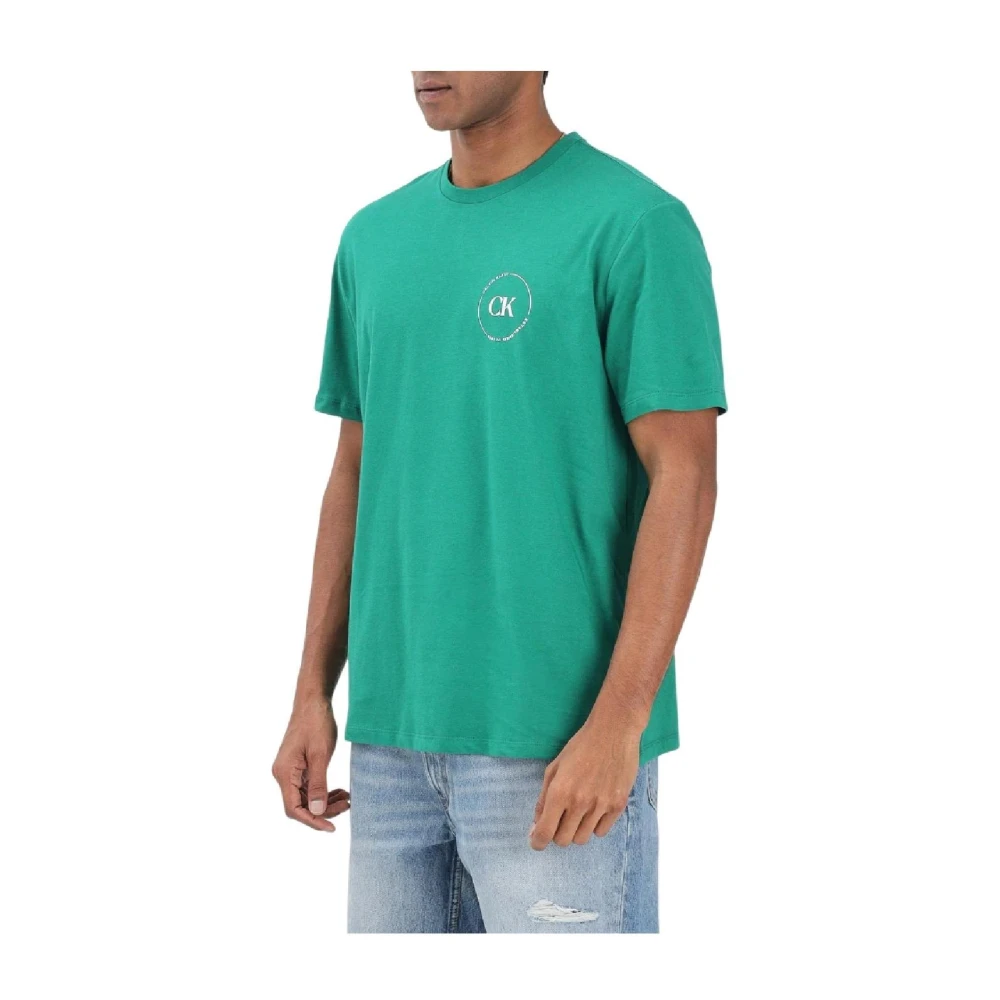 Calvin Klein Men's Green T-Shirts, S, T-Shirts