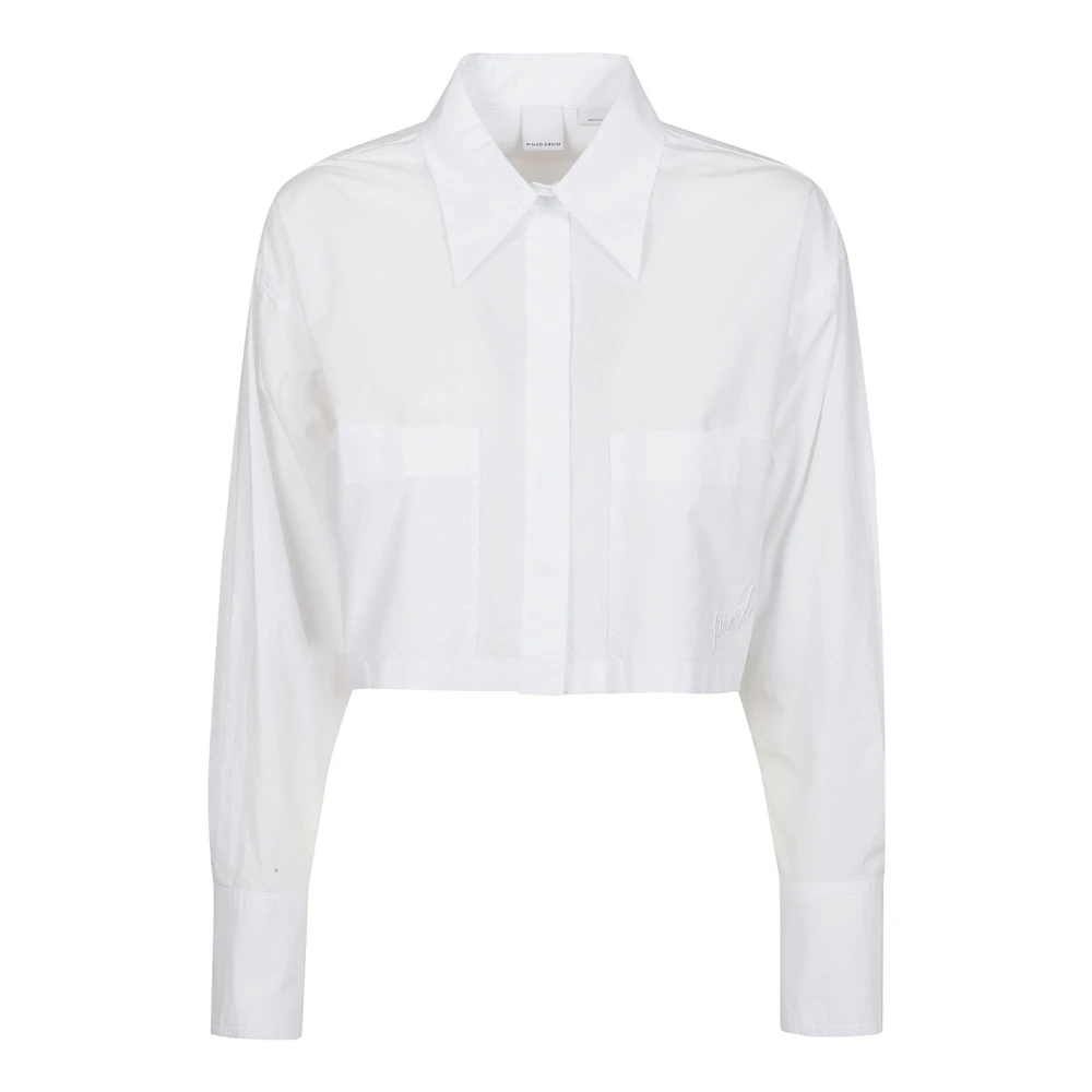 Pinko Briljant Wit Pergusa Shirt White Dames