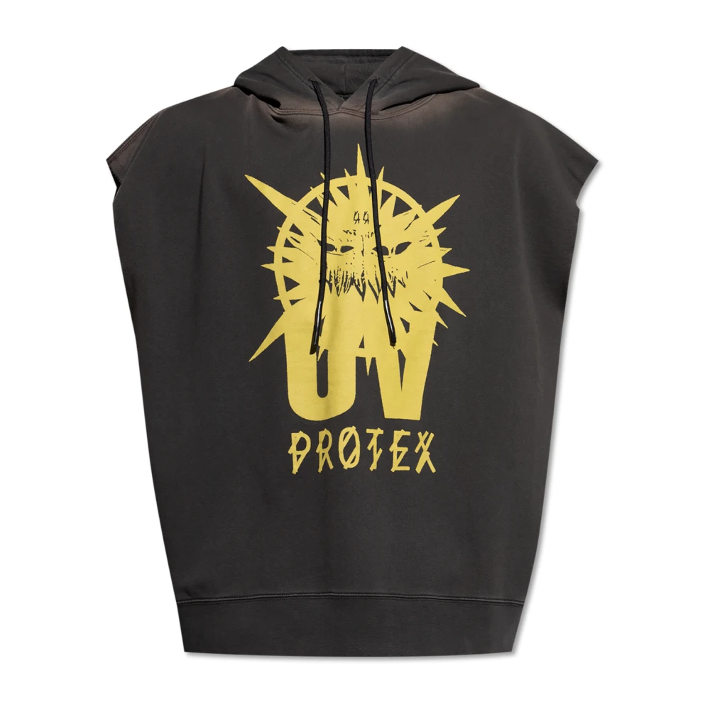 44 Label Group Bedrukte Sweatshirt Gray Heren