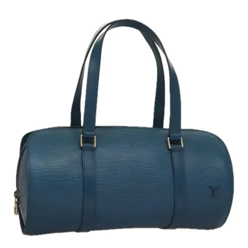 Louis Vuitton Vintage Pre-owned Leather handbags Blue Dames