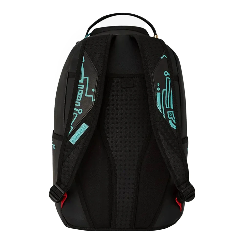 Sprayground Zwarte Futurist Navigator Rugzak Black Heren