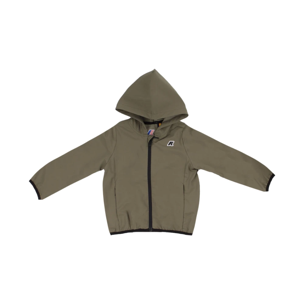 K-Way Unisex Kids Green Light Jackets, 4 Y, Hooded Jacket