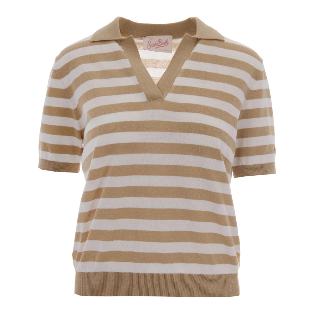 Mc2 Saint Barth Multicolor Evonne Polo - Female - Polo Shirts - M - Tops