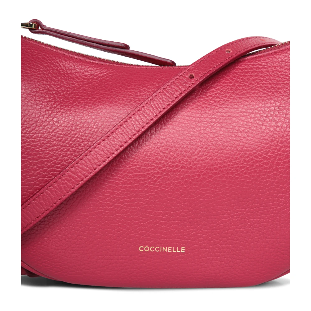 Coccinelle Levendige Kleur Hobo Tas Red Dames