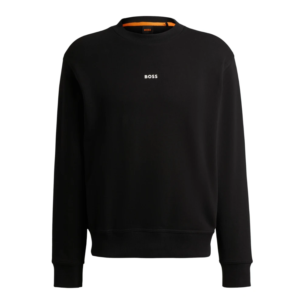 Hugo Boss Zwarte Sweater Collectie Black Heren