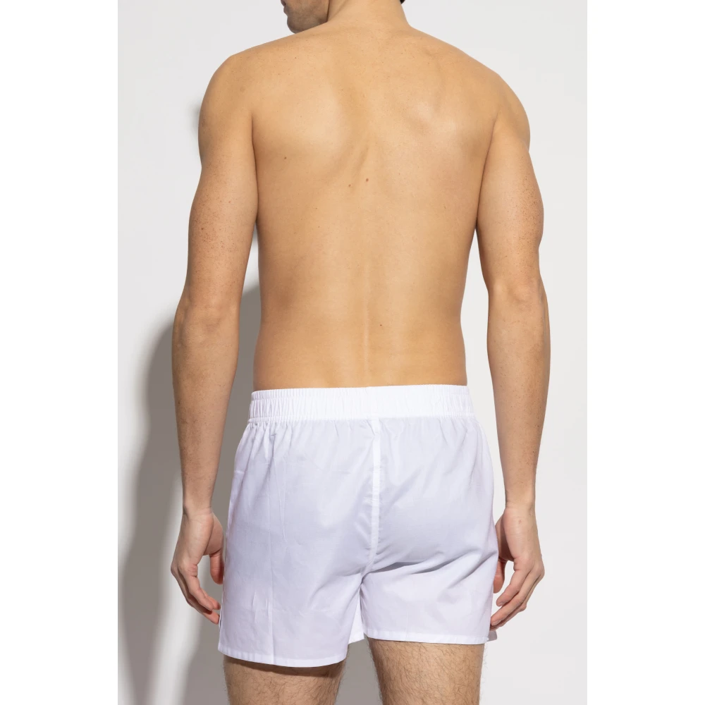 Ami Paris Boxers met logo White Heren