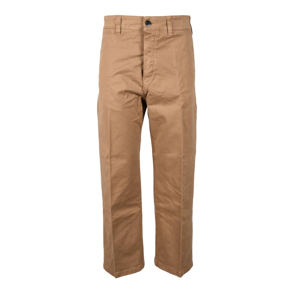 Department Five Katoen Elastaan Broek Brown Dames
