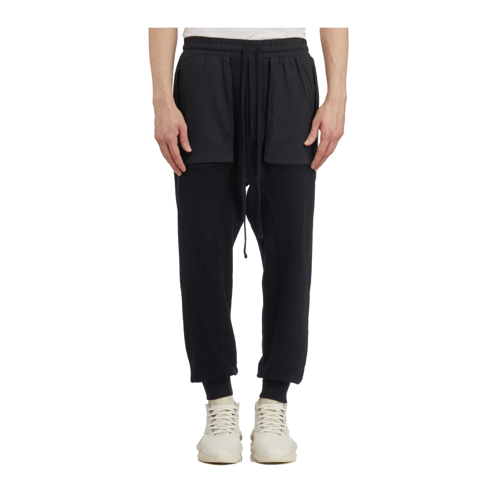 Thom Krom Katoenen Jogger Broek Black Heren