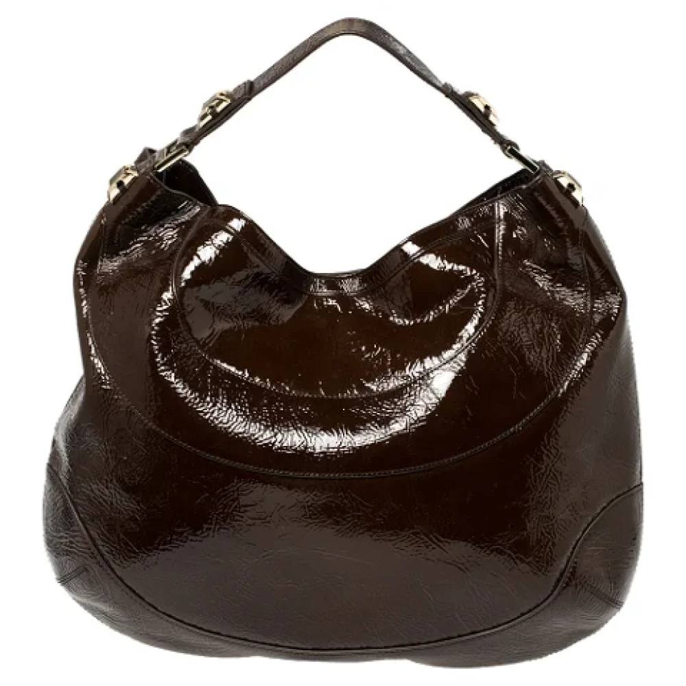Anya Hindmarch Pre-owned Leather handbags Brown Dames